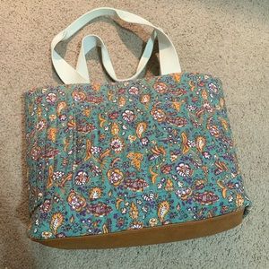 Universal Thread Floral Canvas Tote 🌸